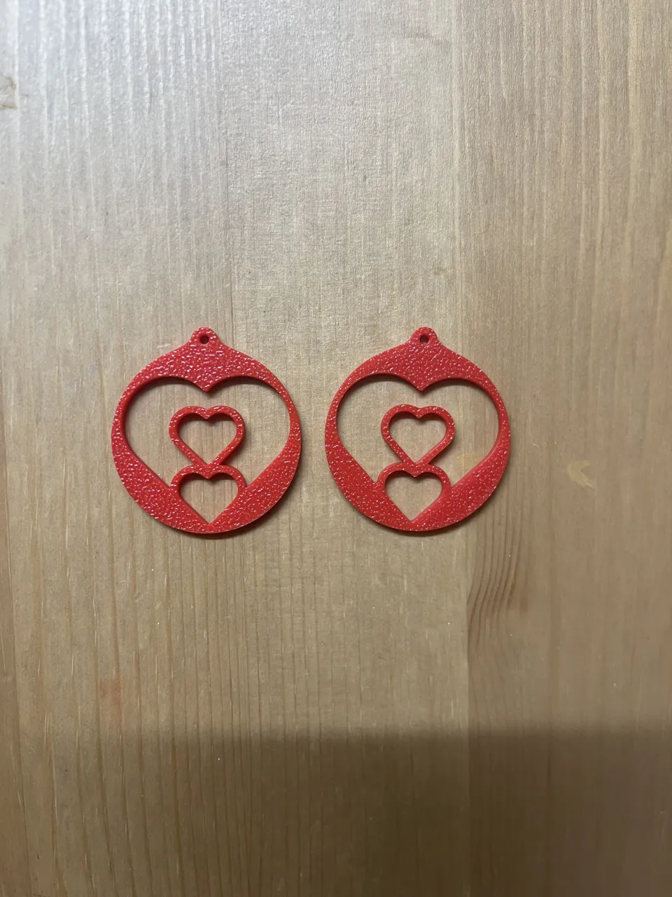 Heart Earrings view 2