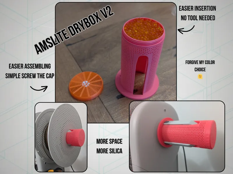 AMS Lite DryBox (silica box) V2