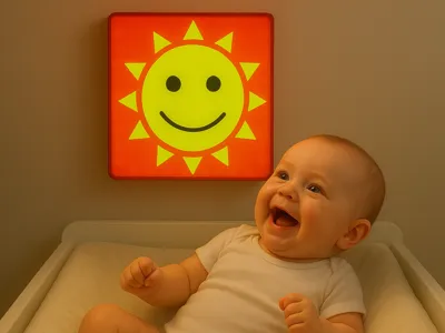 Baby sun Light box
