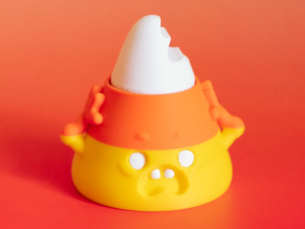 Objeto manipulable: Candy Corn Clicker – Halloween Fidget Toy. Referencia del modelo original.
