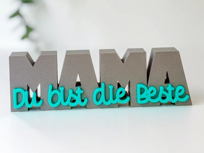 Mama du bist die Beste
