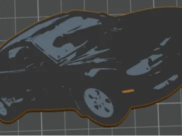 Mazda MX6 keychain