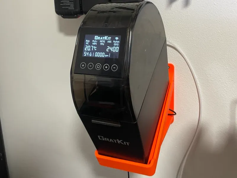 Angled Dryer Wall Mount