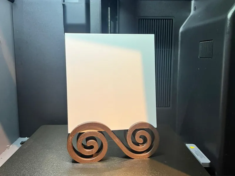 Elegant Spiral Photo Frame| UV Print Ready