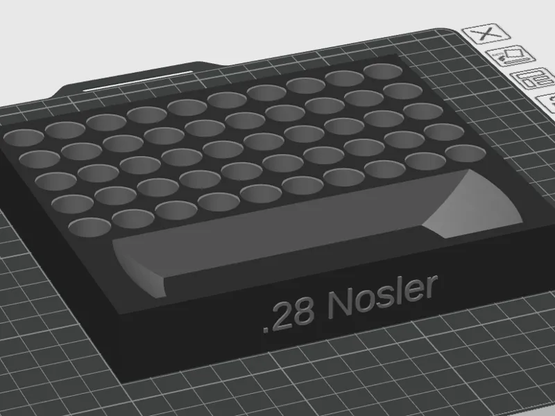 .28 Nosler Reloading Tray