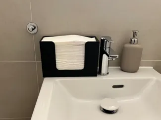 Simple Holder for Tork H2 Paper Towel Refills