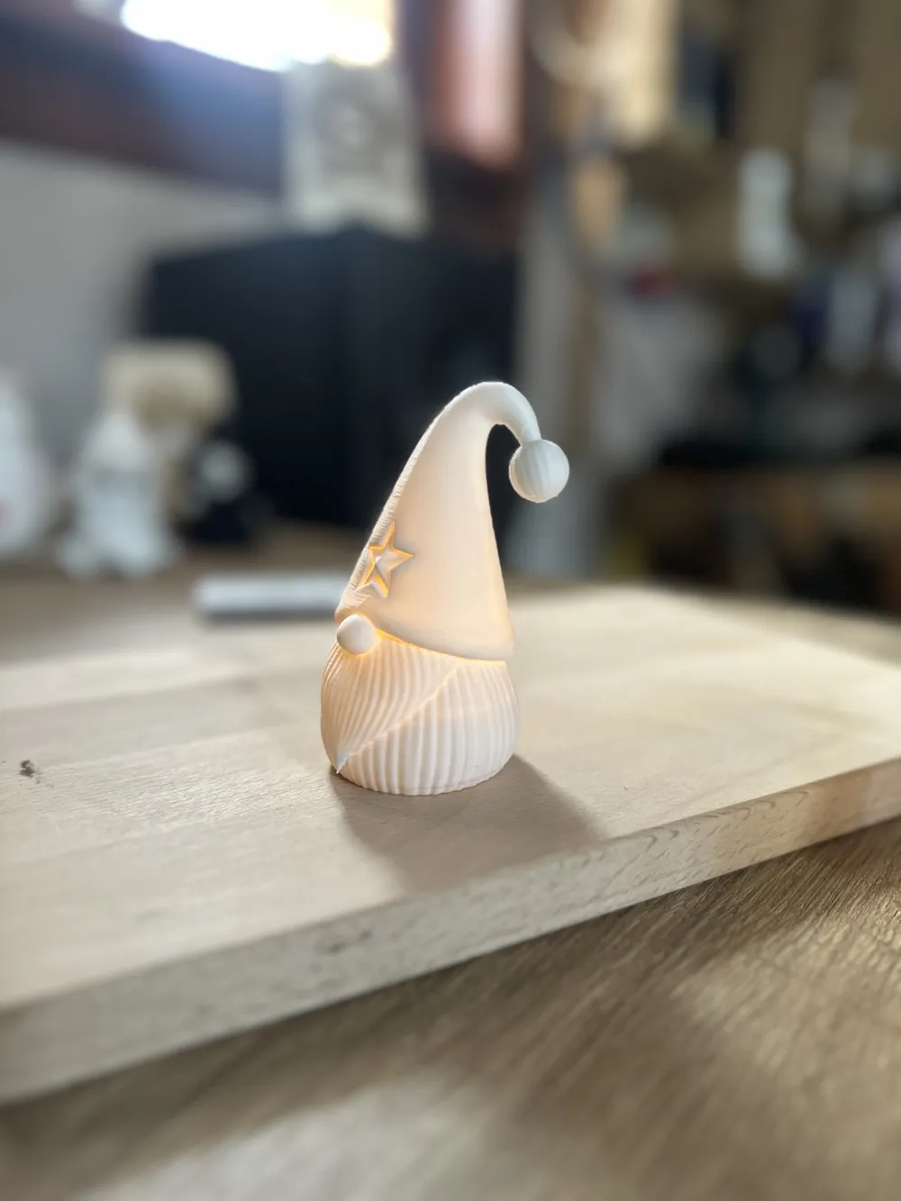 Christmas Gnome LED Tealight Set - Free 3D Print Model - MakerWorld