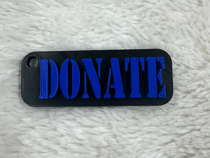 Donate Name Tag