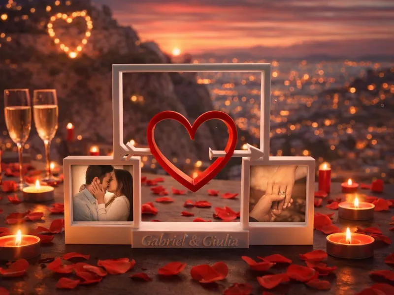 Love Frame – Heart & Arrow (Fit for instax mini)