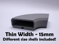Thin Width Curved Channel