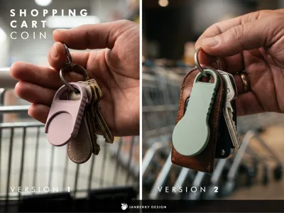 Shopping Cart Coin / Chip / Token