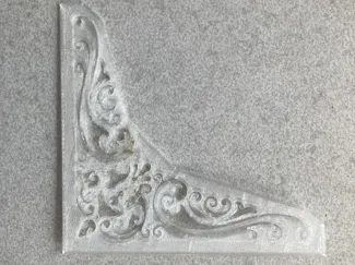 Corner Stencil - Spray Paint Ornamentation