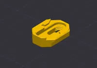カメラケージサイドプレート PLA