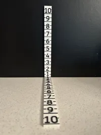 0.2mm layer, 2 walls, 15% infill rectilinear, layer 26 color change