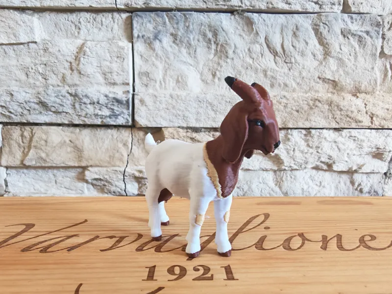 Realistic Adult Boer Goat - Schleich inspired