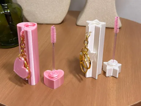 Soporte: Porta Escovinha para Sobrancelhas e Cílios — referencia de MakerWorld