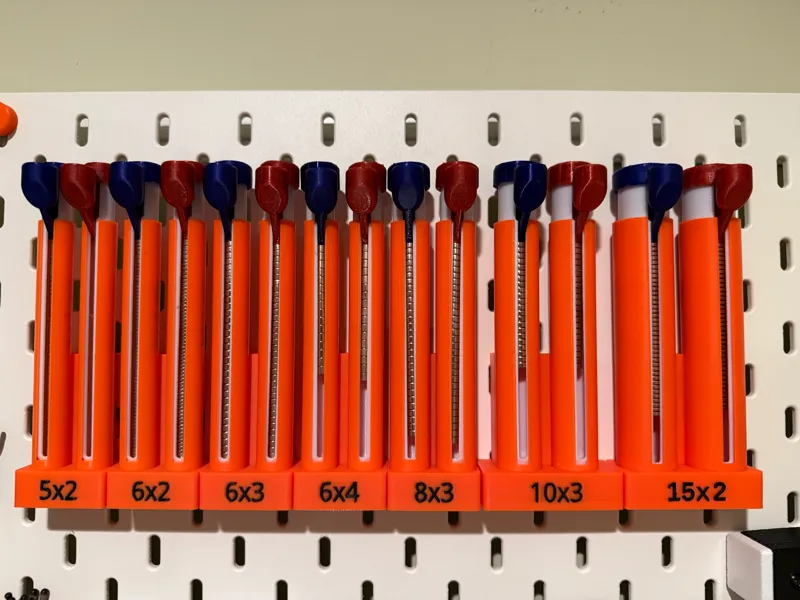 Magnet Dispenser / Pen Holder for SKADIS pegboard