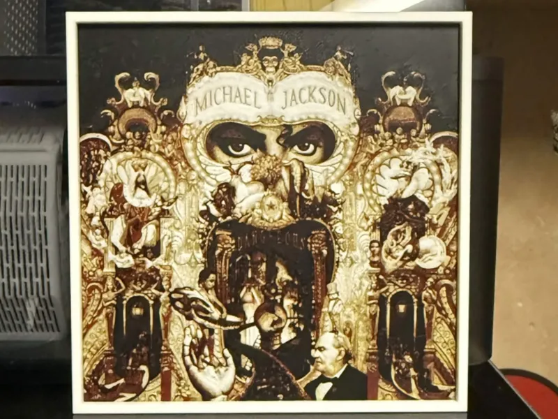 Michael Jackson - Dangerous Hueforge
