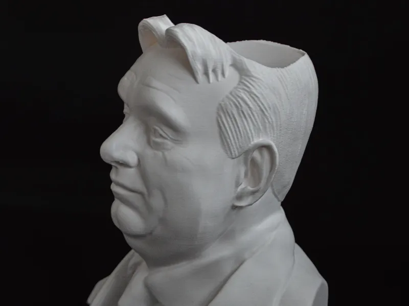 Viktor Orban Toiler Brush Holder - No Supports
