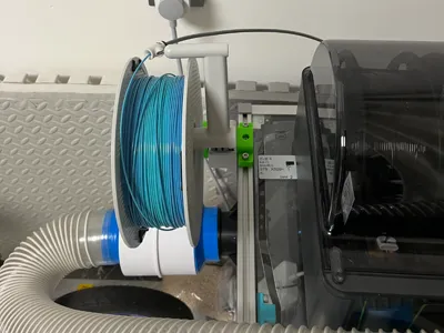 External Spool Holder Mounting Bracket for A1 Enclosure, Compatible with 2020 Aluminum Extrusion