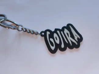 Gojira keychain