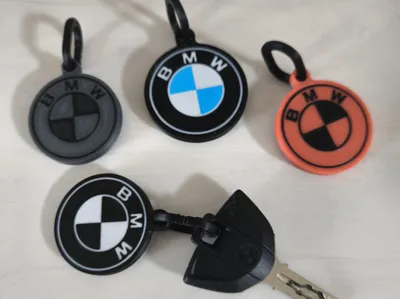 BMW Logo Keychain (Double Sided / Mirrored)