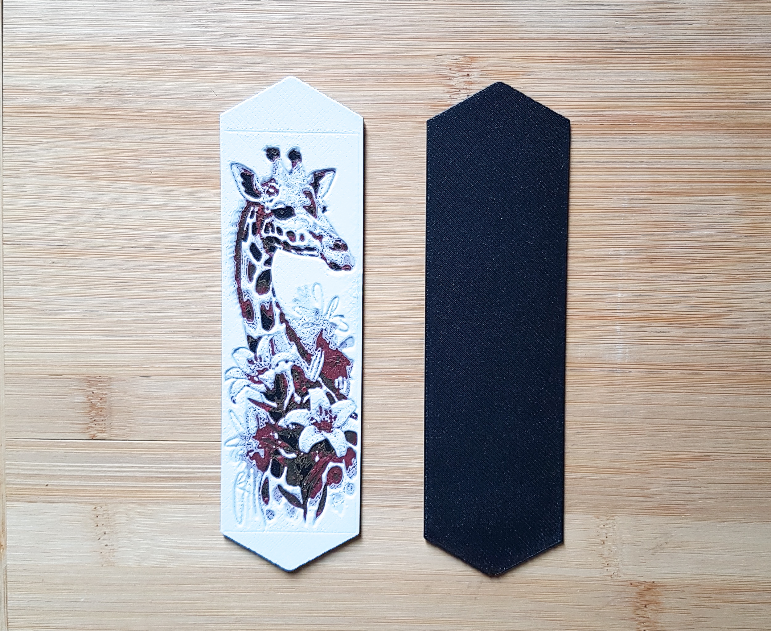 Miniatura 1 do modelo 3D Bookmark, Giraffe