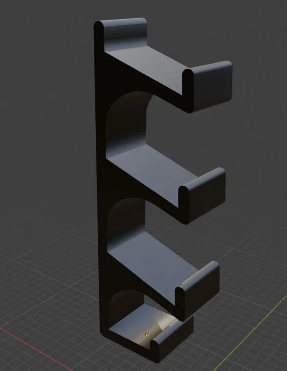 3-Controller & Headset Wall Mount view 2