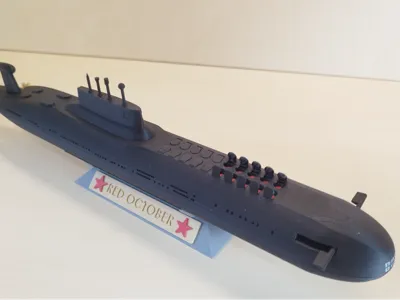Red October Nuclear submarine