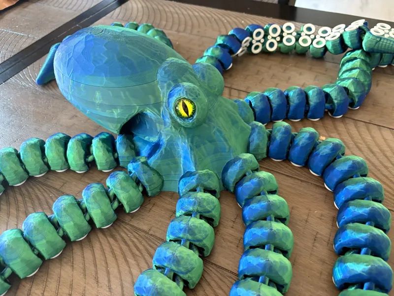 Huge Articulated Kraken 20mm Eyes