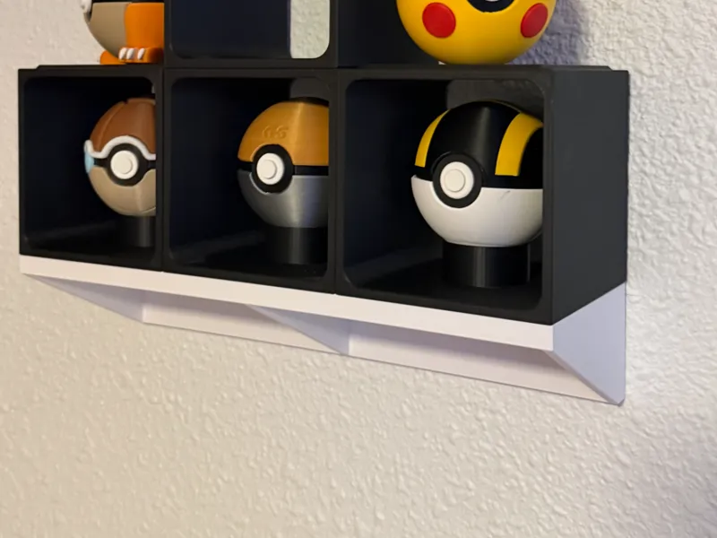 Pokeball Stand Shelf