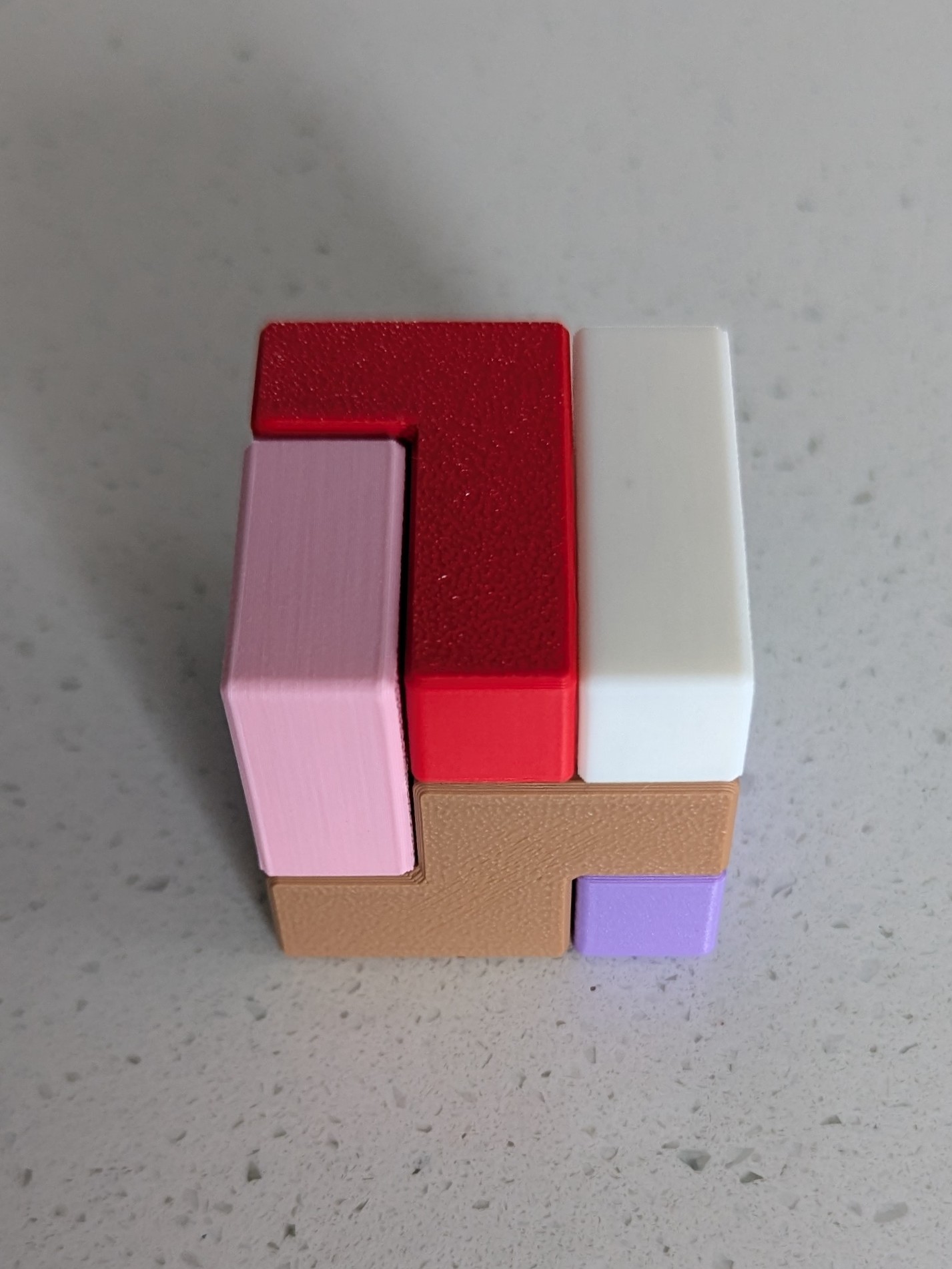 Miniatura 3 do modelo 3D 6 Piece Puzzle Cube