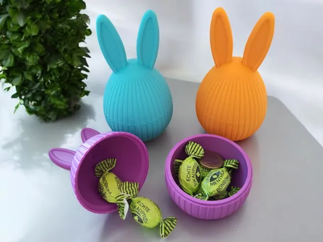 Surprise Easter egg with ears