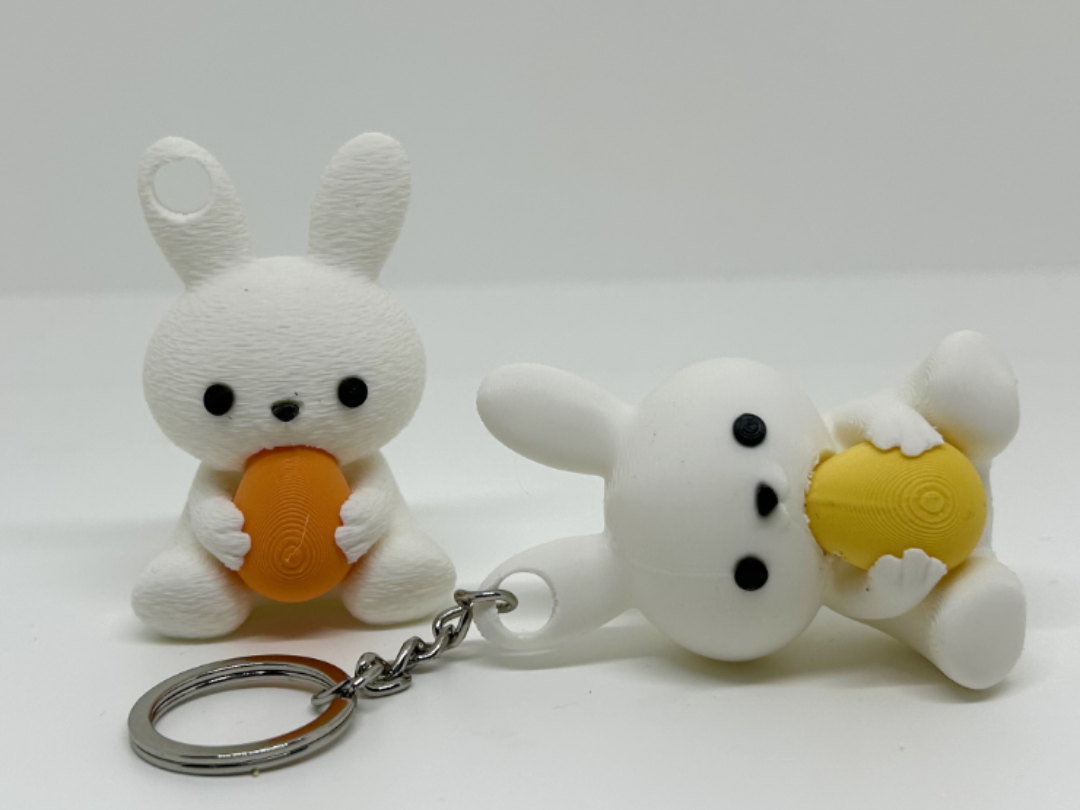 Easter bunny - No AMS - Keychain