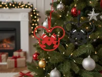 Décoration de Noël Mickey et Minnie — photo 1