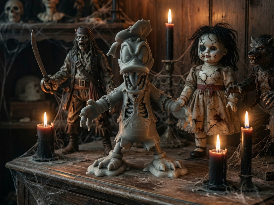 Donald Duck Zombie