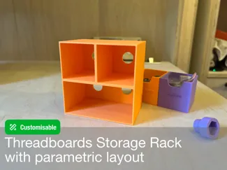 Parametric Storage Rack for Threadboards
