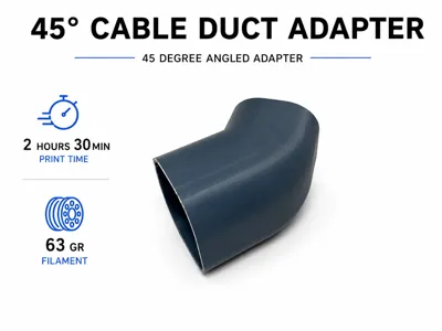 Cable Duct Adapter 45°