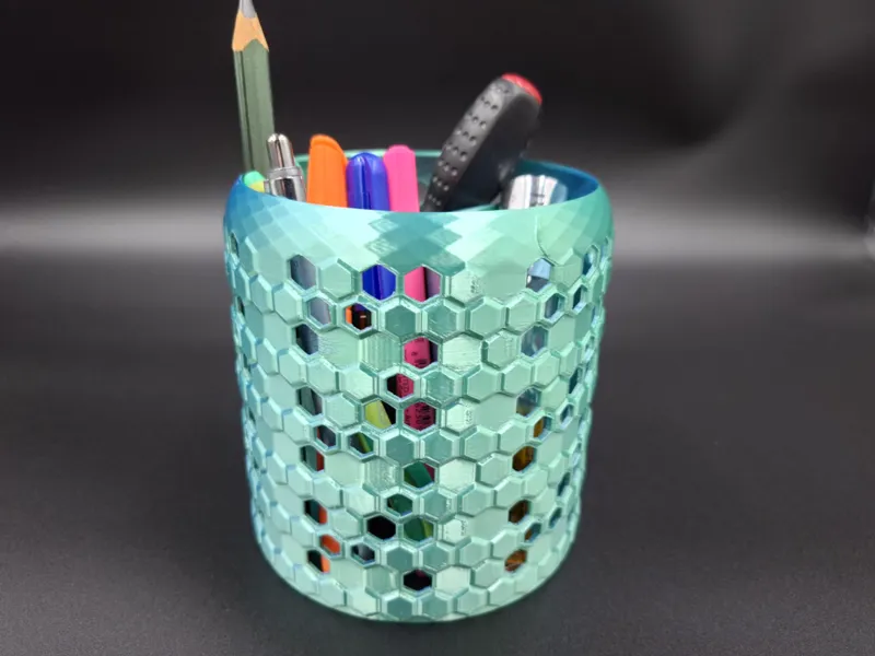 Pen Holder - Honeycomb Style Collection