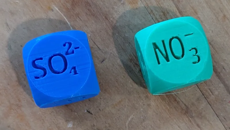 Anion dice