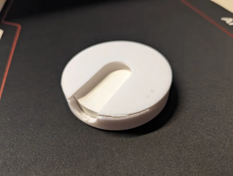 Paper filter holder for Espresso piston