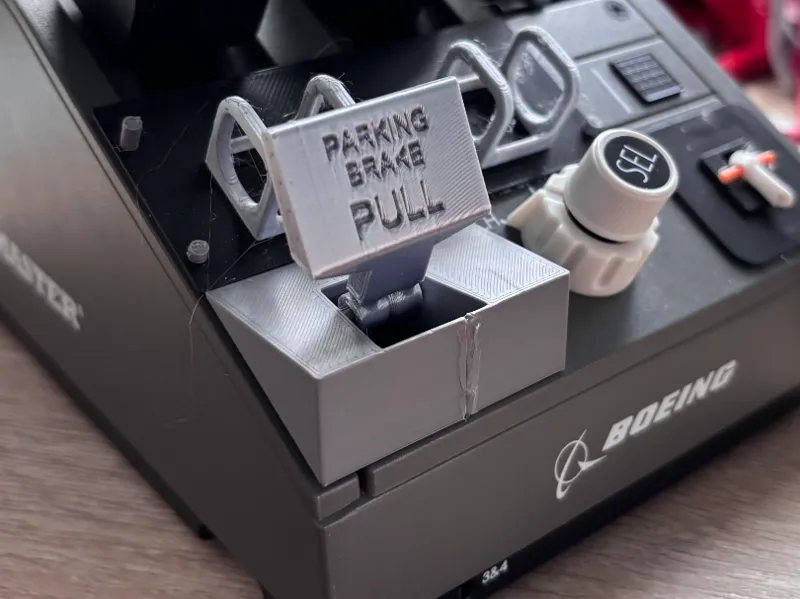TCA Boeing quadrant Parking Brake