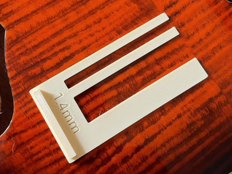 Accesorio de taller: PRS Trem Float Tool 1.4mm. Referencia del modelo original.
