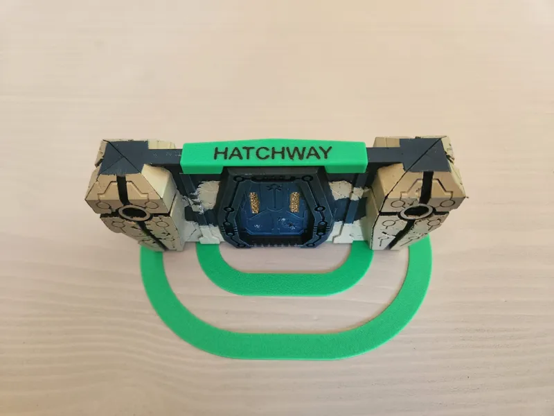 Tomb World Hatchway & Blast Markers