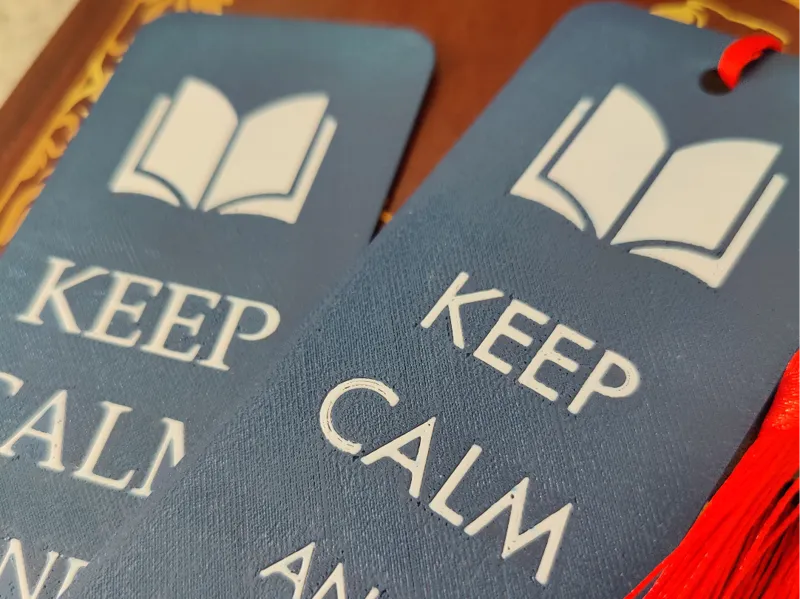 Bookmark – Keep calm and read on