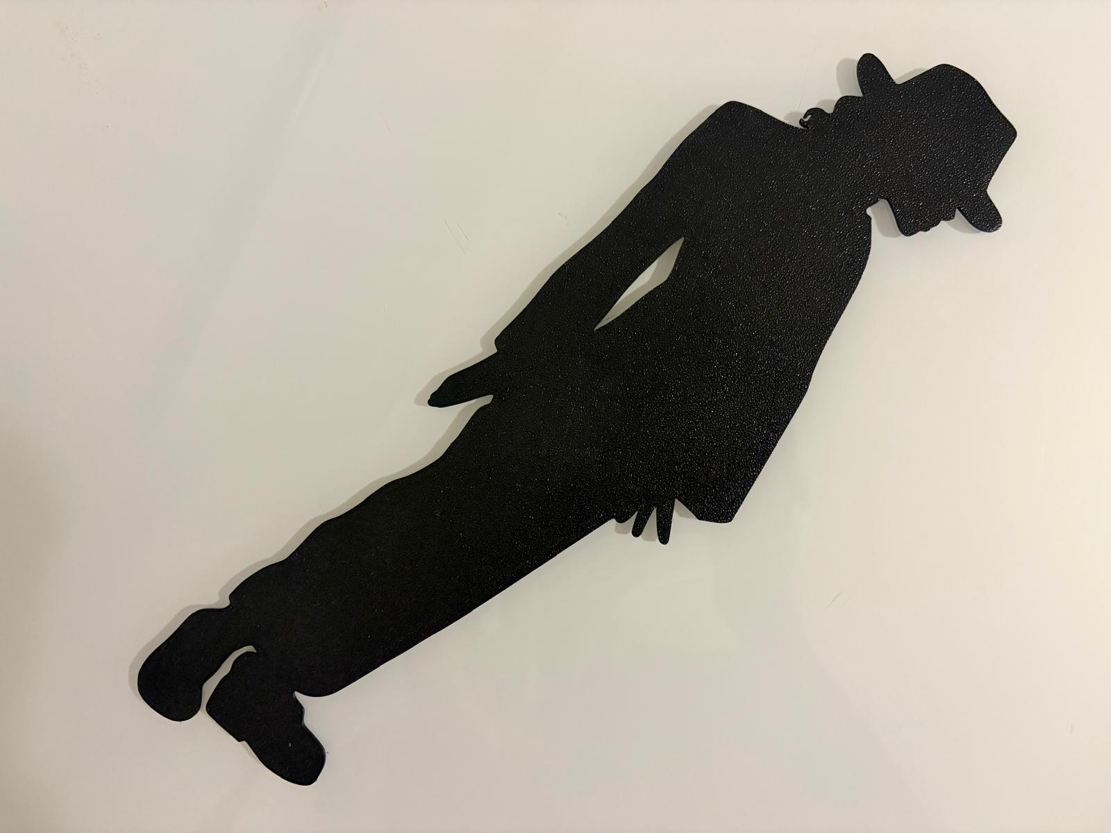 Michael Jackson decorazione silhouette new design 