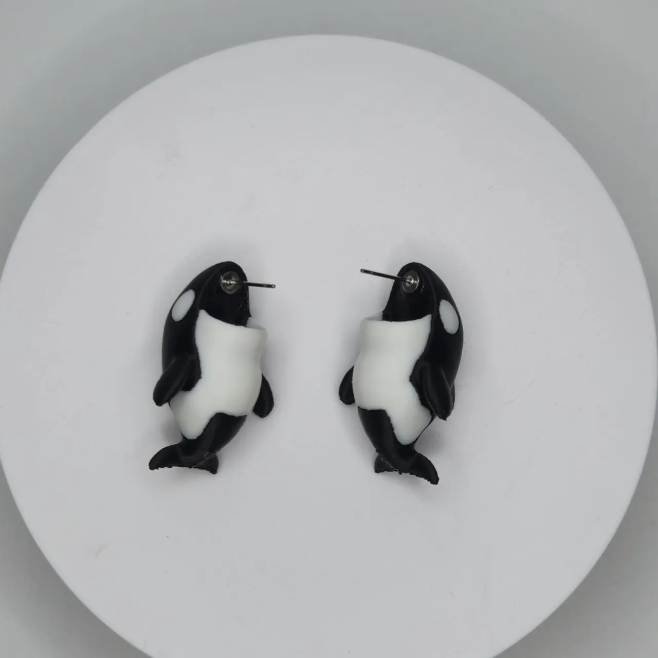 Killer Whale Chomper Earrings view 2