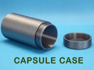 CAPSULE CASE – Threaded Container with Hidden Lid