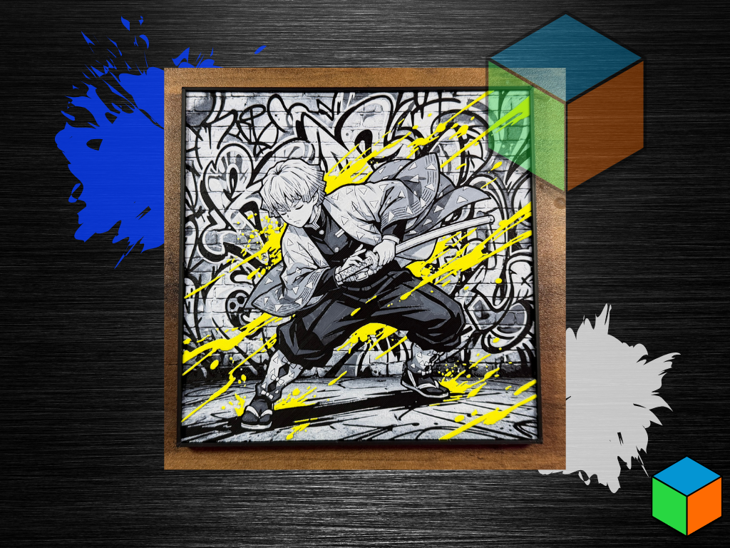 Zenitsu Agatsuma — HueForge Art | Demon Slayer
