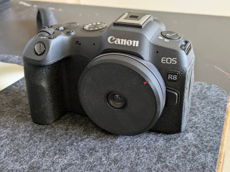 Retro Dispo Oreo Lens for Canon RF mount